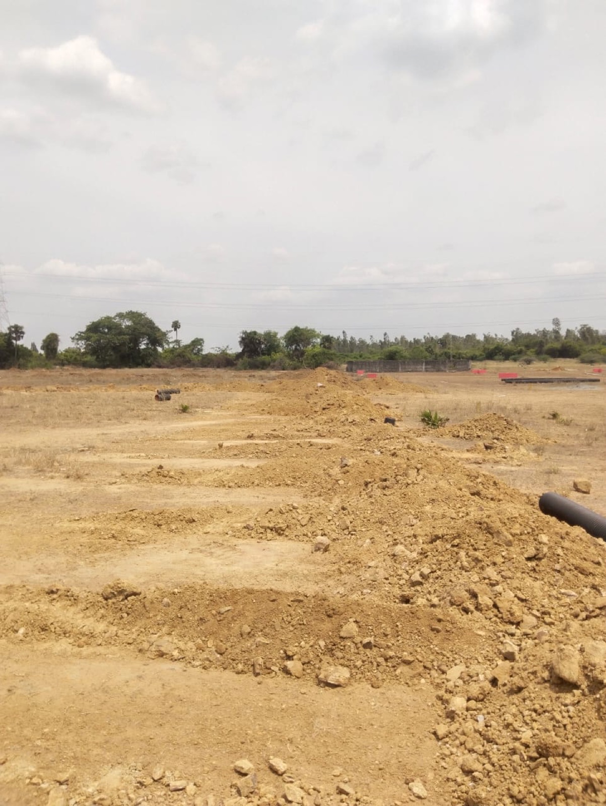 Hallmark Smart City — plotting and road work underway on site