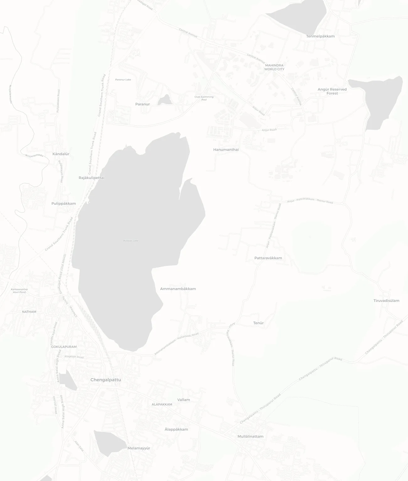 Map of Hallmark Solitaire and its surrounding landmarks around Mahindra World City